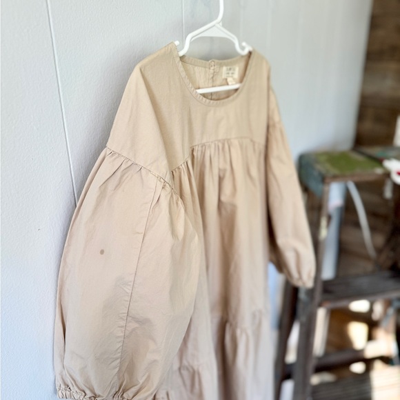 ✨ The Simple Folk Harriett Dress 🤍 Ecru | Size 8–9 Years ✨ - Picture 7 of 10